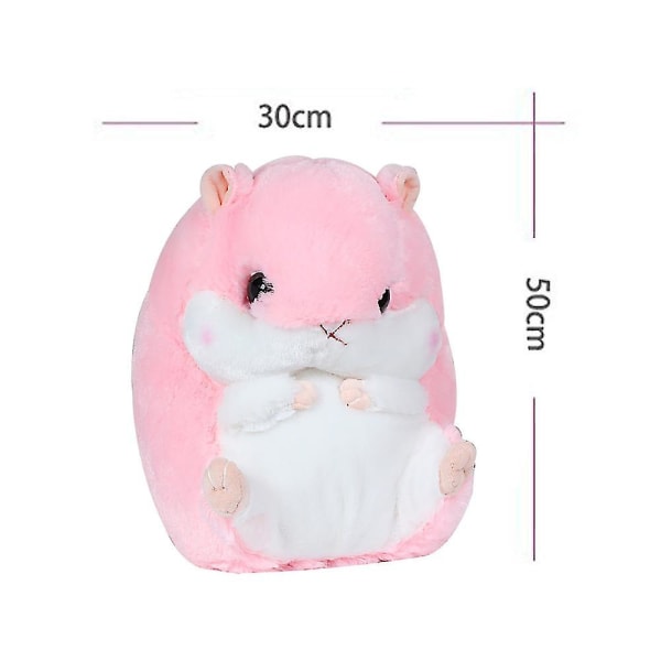 Søte plysj hamster kosedyr leker med filt pink Hamster Only