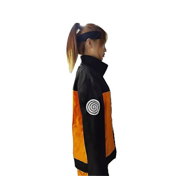 Naruto Uzumaki Naruto Generation Cos -asu, Ming Stage -näyttelijän rekvisiitta, aikuisten FPDM 140cm