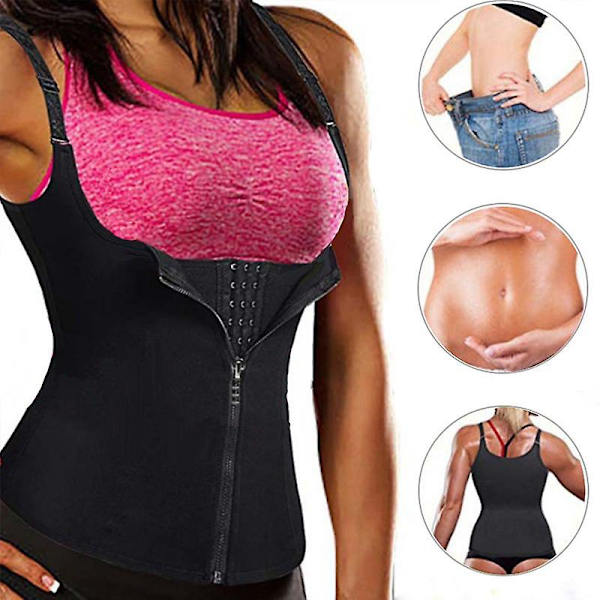 Kvinde Body Shapewear Høj Talje Trainer agbälte Underkläder - M