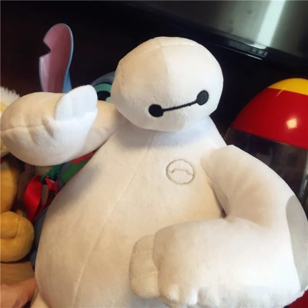 Disney Baymax tecknad plyschleksak stoppad docka