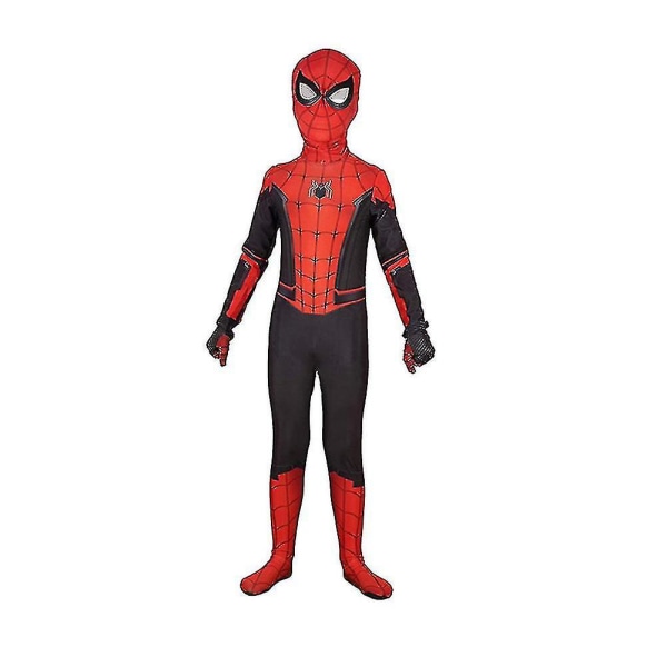 Den fantastiske Spider-man Jumpsuit Spiderman Cosplay Kostume Halloween Voksen / Barn-c 100cm