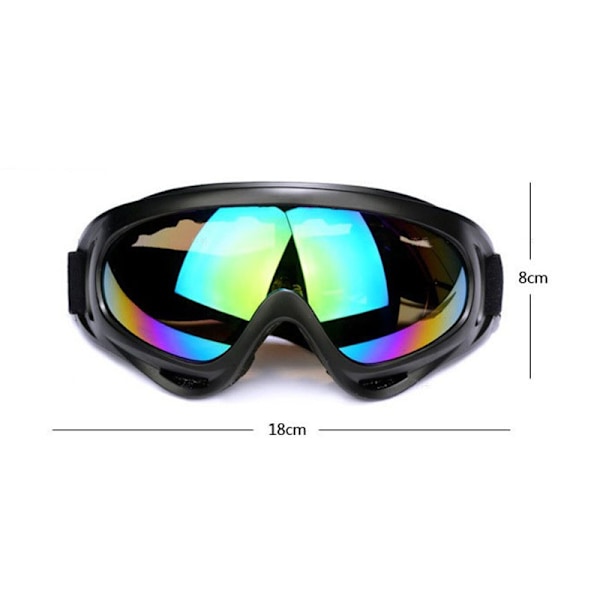Ski Briller Vindtætte Briller Støvsikre Cykel Solbriller V Multicolor