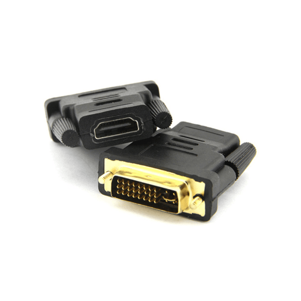 DVI til HDMI Adapter Sort - Lille og Smidig