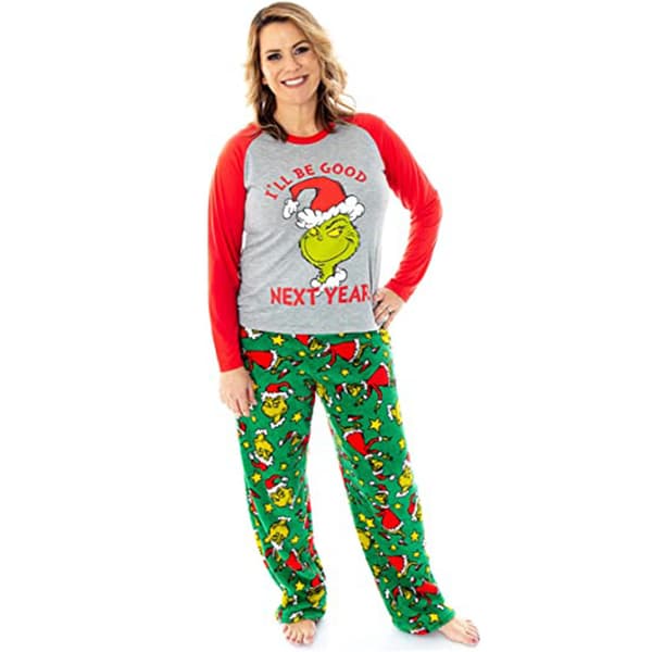 Jul Failjeseester Pyjamas Matchande O-hals Jul Toppar Byxor Sovkläder dad m