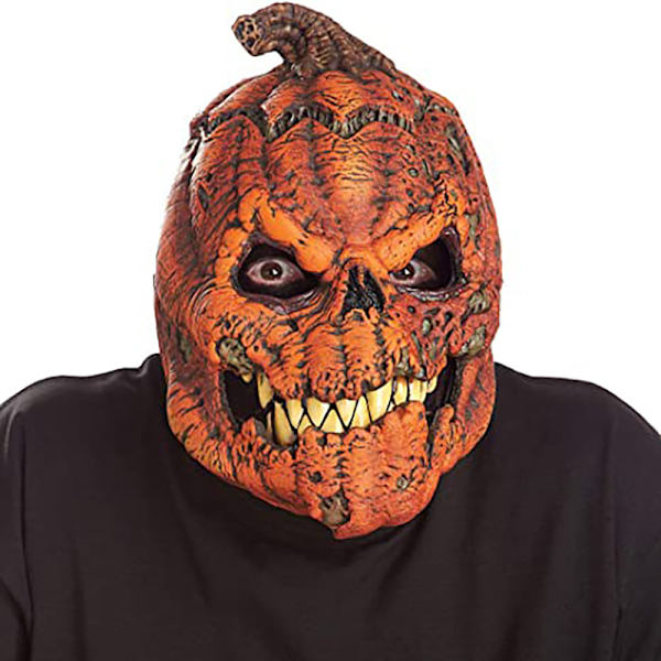 Pumppu kallo naamio liikkuvalla leualla Halloween Cosplay V