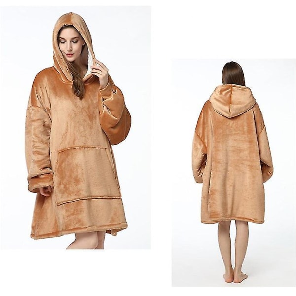 Pars hjemmekjær forttykket varm kald ekte hettepyjamas skin
