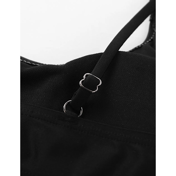 Naisten bikinit Seksikäs alusvaatesetti Uimapuku Kyllä isä Kirje ini Camisole Rintaliivit & Alushousut Alusvaatteet Nainen Anime Cosplay-asu Sky Blue M