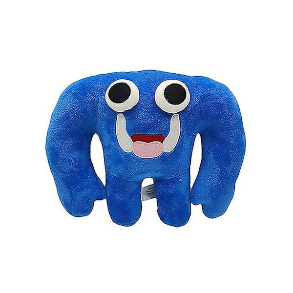 2023 Garten Of Banban plysjfigurer Skrekkspill Figurdukker Tegneserie Kosedyr Banban Monster Plysjgave til barn V. Blue