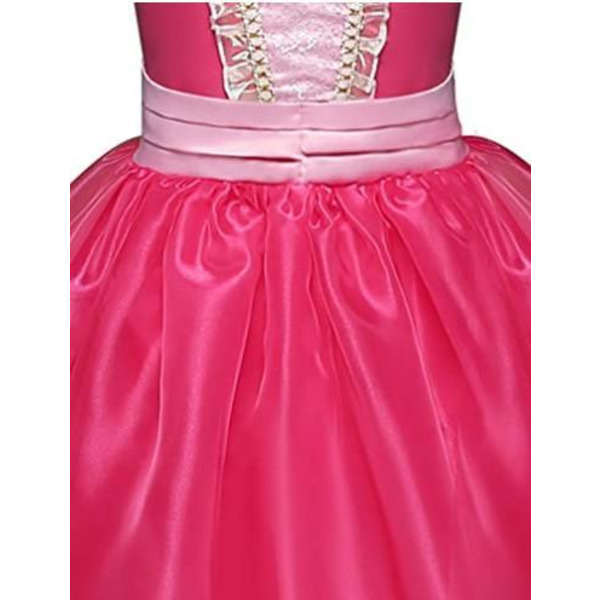 Prinsessekjole Rosa V pink 140