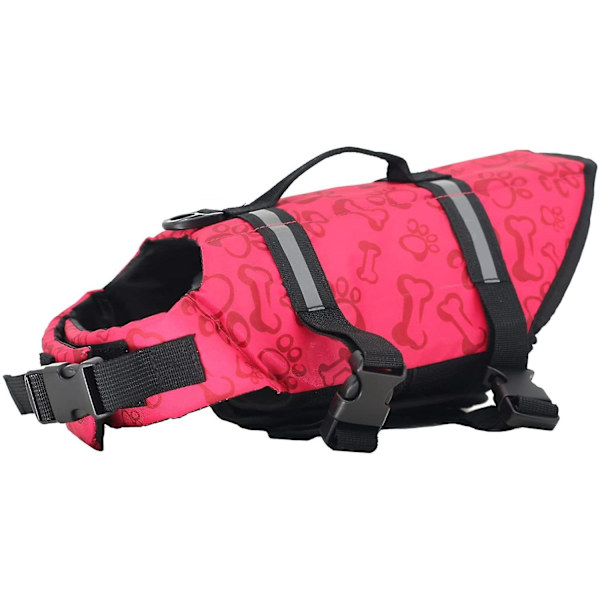 Hunderedningsvest Flydevæst Svømmetræning for hund Hundevest Flydevæst med justerbare klikspænder og reflekterende strimler W M