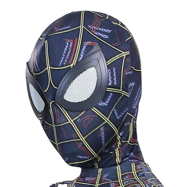 Spider-Man svart mask Cosplay - barn