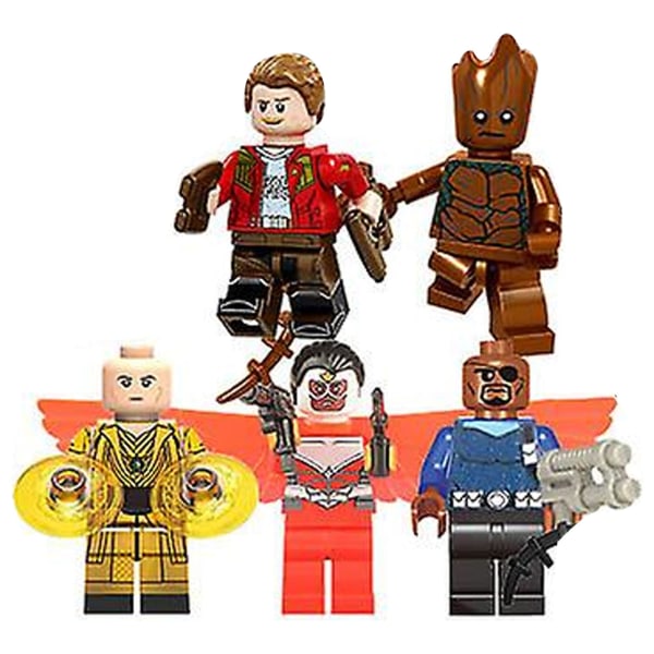 32 stk. Marvel Avengers Super Hero Comic Mini Figurer Dc Minifigur Gave til Børn Colorful