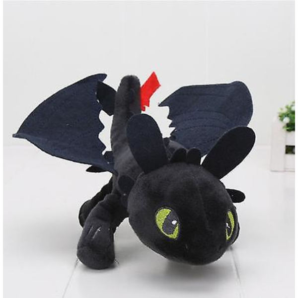 Tandlös Drake Mjuka Mjukdjur Plyschleksaker Doll 35CM