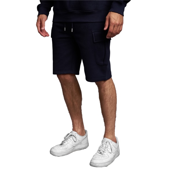 Juice Handley Combat Shorts för män Marinblå Navy L