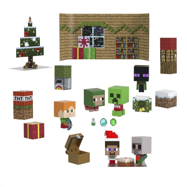 Minecraft Mob Minis Adventskalender 2023 multicolor