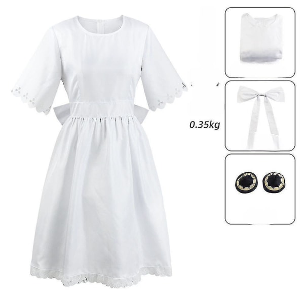 Carrrel Spy Game House Cos, Suit Ania Skirt, Blair Fergey white 140CM