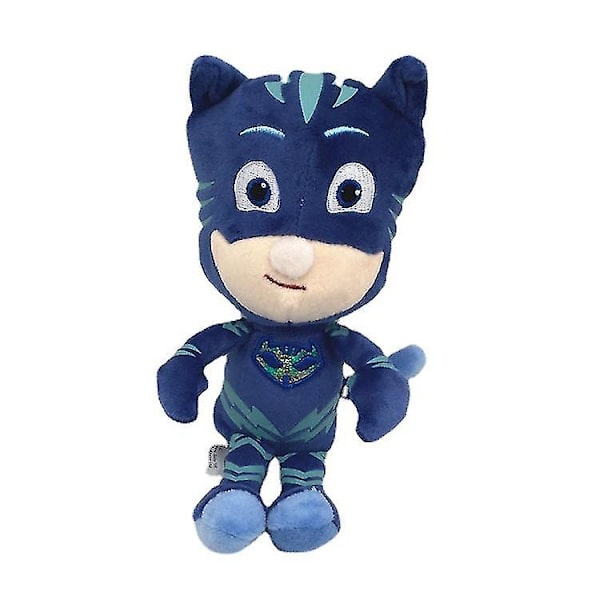 Pj Masker Plysjleke Heroes Anime Dukke Barnebursdagspresang W Blue