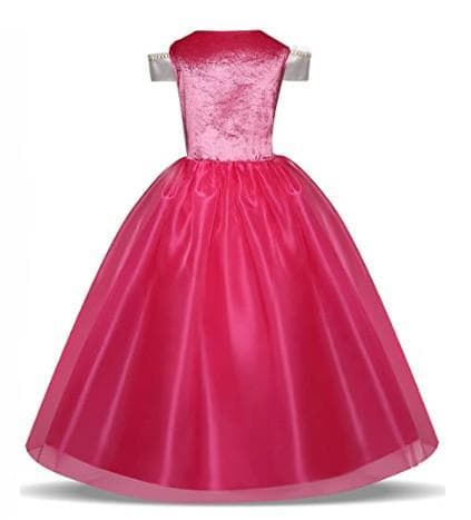 Prinsessekjole Rosa V pink 140