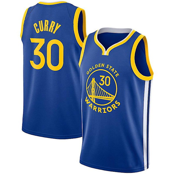 Ny sesong Golden State Warriors Stephen Curry baskettrøye V S