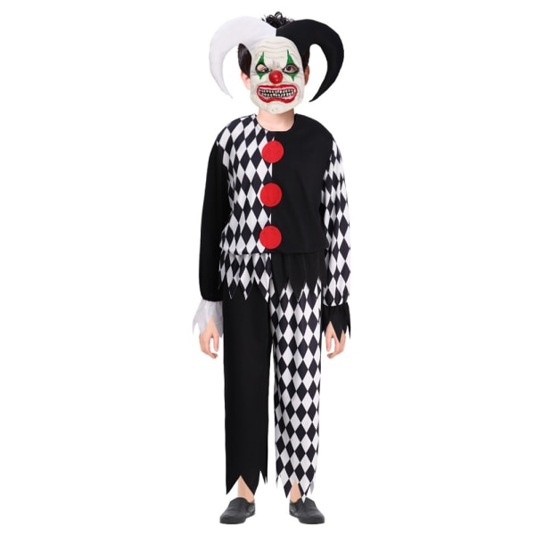 Terror Lingge Clown Cos Kostume Cosplay Rollespil Halloween 130cm