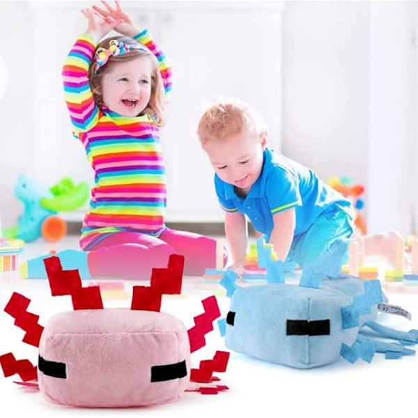 Minecraft plyschdocka Sällsynt Axolotl plyschfylld leksak Kid-present Pink