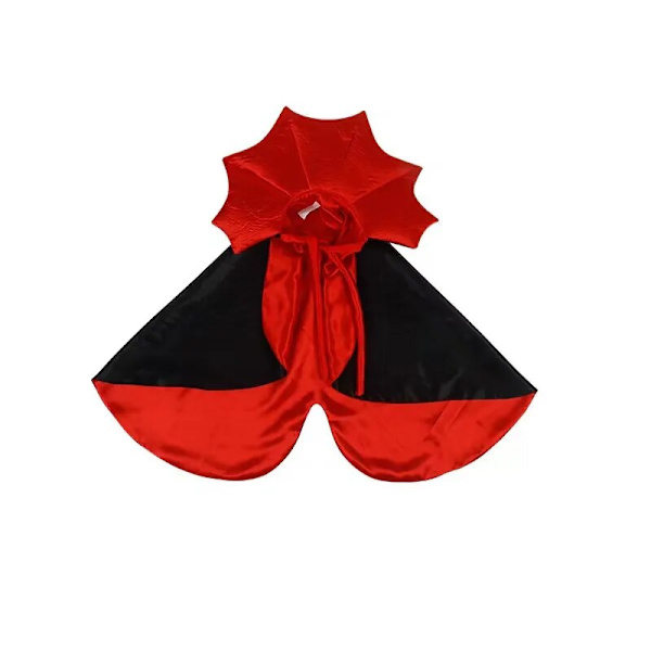 Pet Halloween kostume Sød Cosplay Cape Vampire Cat Dog Cape W black+red One size
