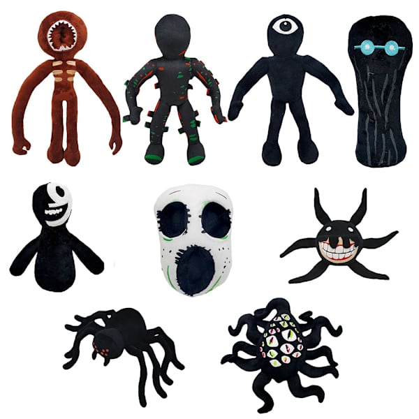 Roblox Rainbow Friends dør plyslegetøj Sød udstoppet dukke børnegave W 8 30cm
