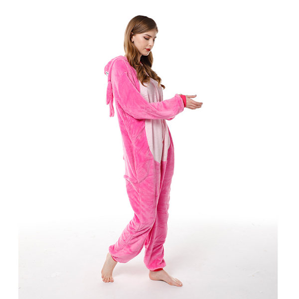 Stitch pyjamas blå rosa jumpsuit förälder-barn Stitch pyjamas V Pink Stitch M