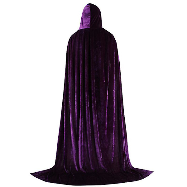 Hokus Pokus Heksekappe Halloween Sarah Winifred Sanderson Cosplay Kostume Voksen Børn Unisex Retro Aldre Kappe V Green XL 140 160cm