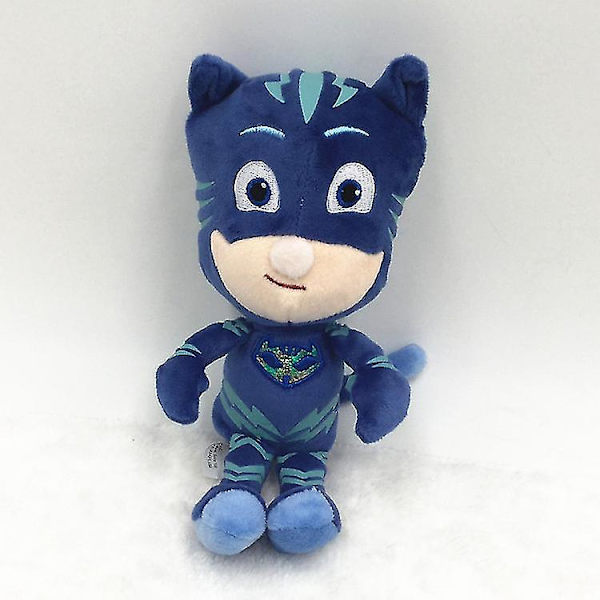 Pj Masker Plysjleke Heroes Anime Dukke Barnebursdagspresang W Blue