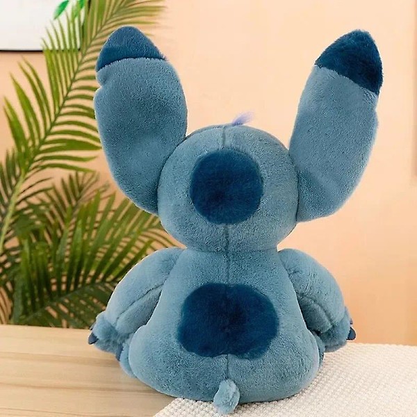 2024 Jätte stor Lilo och Stitch plyschleksak tecknad Kawaii djurpar sovkudde mjukmaterialleksak för barn gåva Stitch V Stitch 80cm