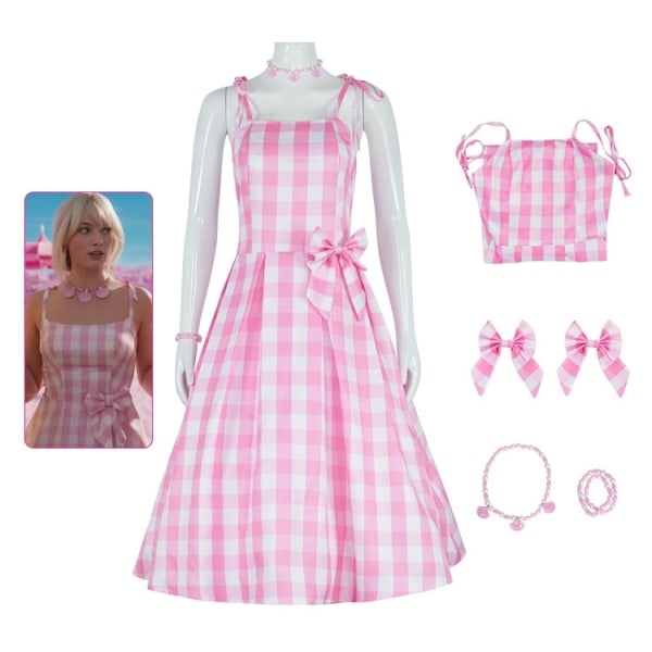 Barbie - Puku - Mekko - Cospay Haoween - V Pink L