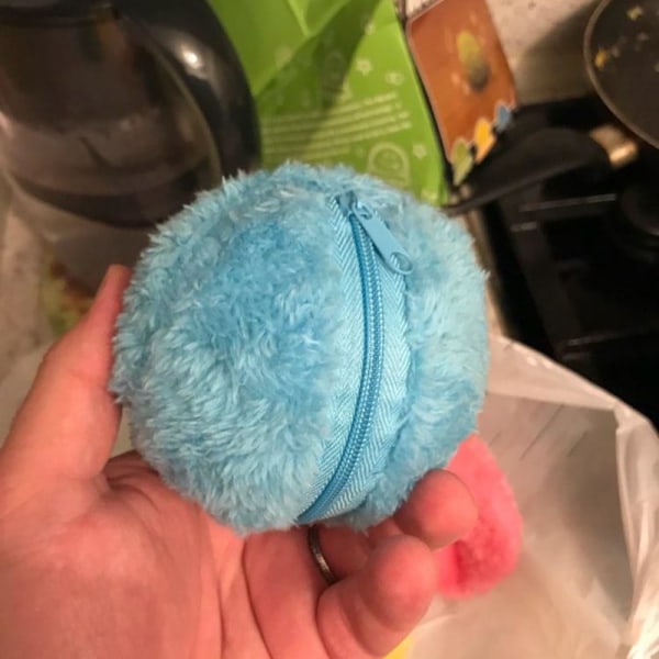 Magisk rullande boll Aktivering Automatisk boll Elektrisk hund Kattleksak Batteridriven Golv Ren plyschleksak xZ