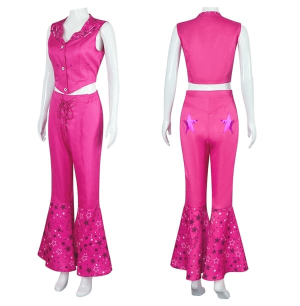 Barbie - Asu - Mekko - Cosplay Halloween - V Pink M