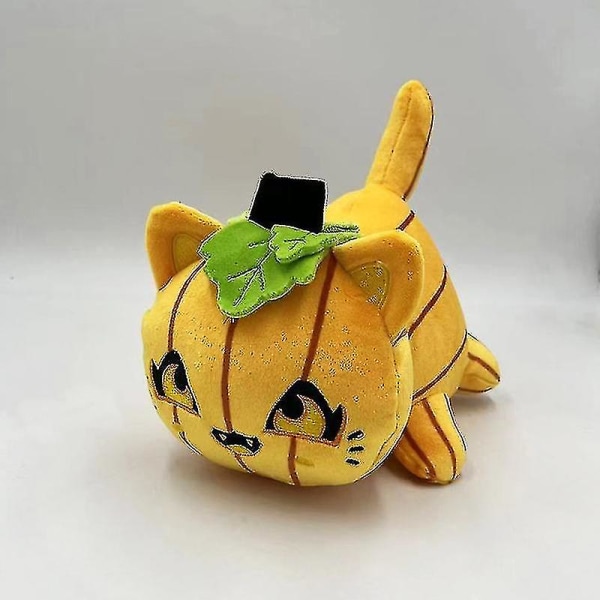 Søt katt plysjleketøy Donut katt plysj Kawaii katt plysjleketøy egnet for barns jule- og bursdagsgave 25cm-n Jack the Pumpkin Cat