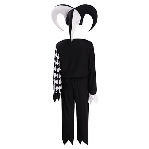 Terror Lingge Clown Cos Kostume Cosplay Rollespil Halloween 130cm