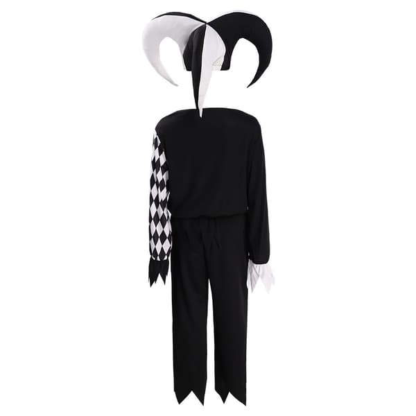 Terror Lingge Clown Cos Kostym Cosplay Rollespill Halloween 130cm