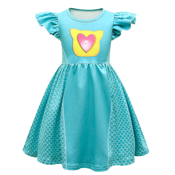 Lasten mekot Cosplay Superkitties -mekkot Superkitties -vaatteet blue 140cm