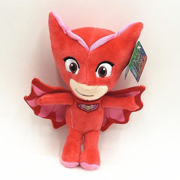 Pj Masker Plysjleke Heroes Anime Dukke Barnebursdagspresang W Red