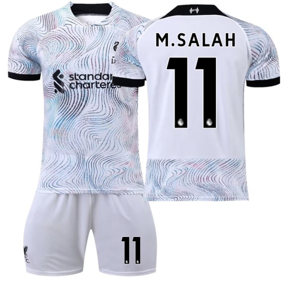 22 Liverpool tröja bortamatch NO. 11 Salah tröja V #24