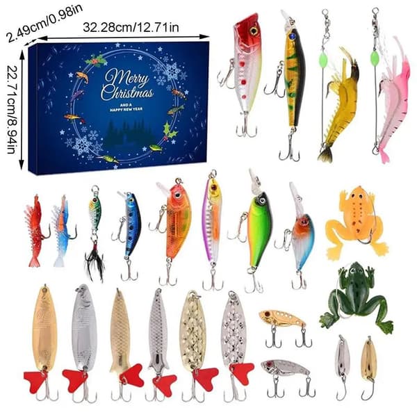 Adventskalender Fiske Jul Nedtælling Ty