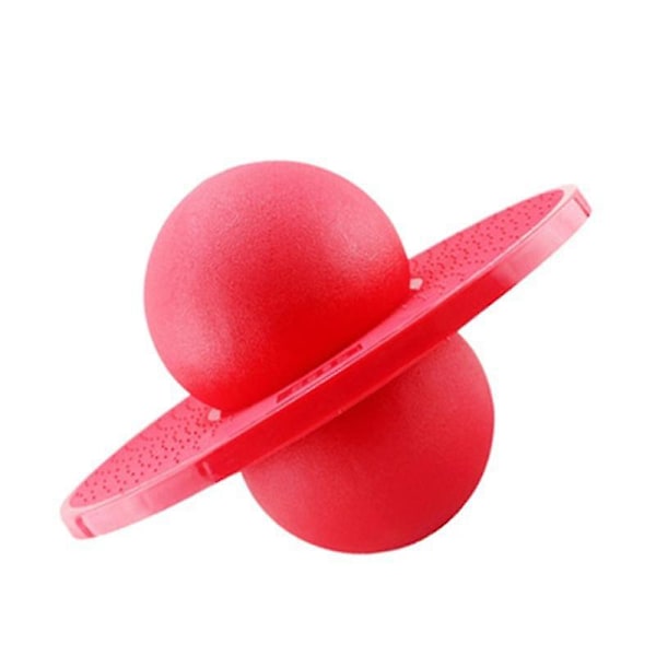 Hopper Pogo Ball Balansbräda Hopp Studsa Jump Fitness Planet Hoppande Leksak Red