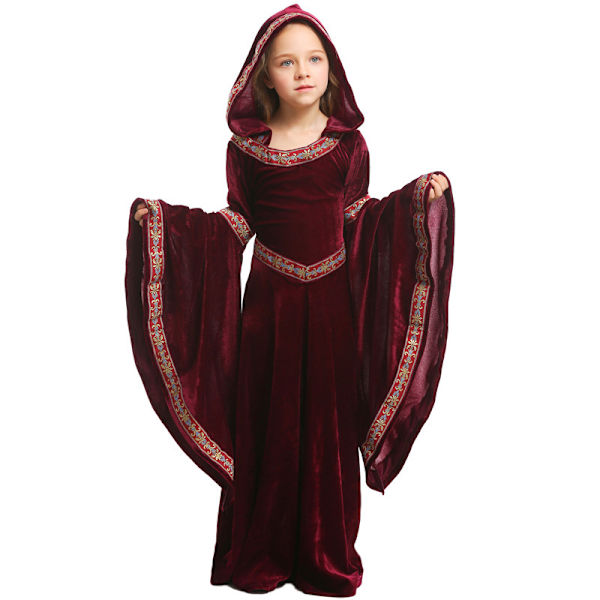 Halloween-vampyyrilastenvaatteet tytöille juhlakosplay-esitysasut L