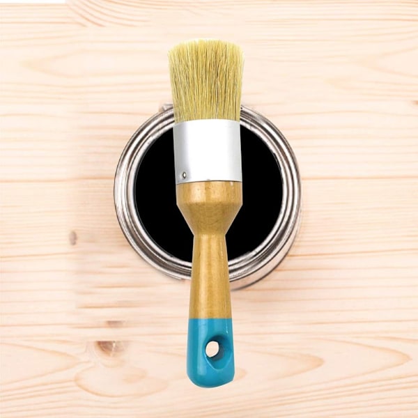 2st Krita & vax Pensel Set Kritmålning Trä