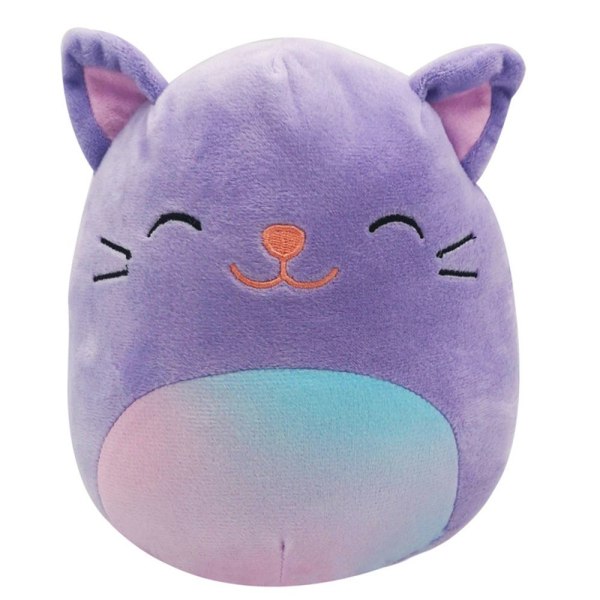 20-25 cm Squishmallow Pude Plyslegetøj LILLA KAT W