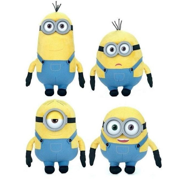 Minions The Rise Of Gru Plush Gosedjur Plysch Mjukis 30cm W MultiColor one size