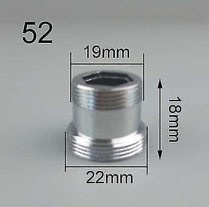 Mann 21 til mann 22 Lengre Adapter Renserkranlufter