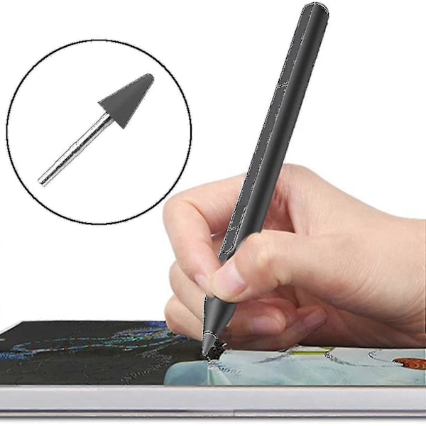 Pennor för HP MPP 2.0 Tilt Pen, 4096 Trycknivåer Pennorspetsbyte för HP Pavilion X360, Tilt Pen Nib Spets Påfyllning för HP Pekskärm Enheter S 12