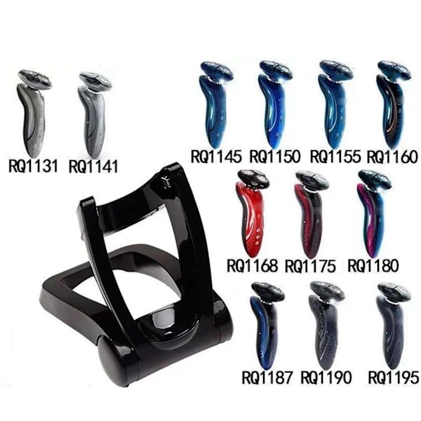 Høvel Strømadapter Foldbar for Razor Lader Base Stativ for RQ1131 RQ1141 RQ1145 RQ1150 RQ1155 RQ1160 RQ1168