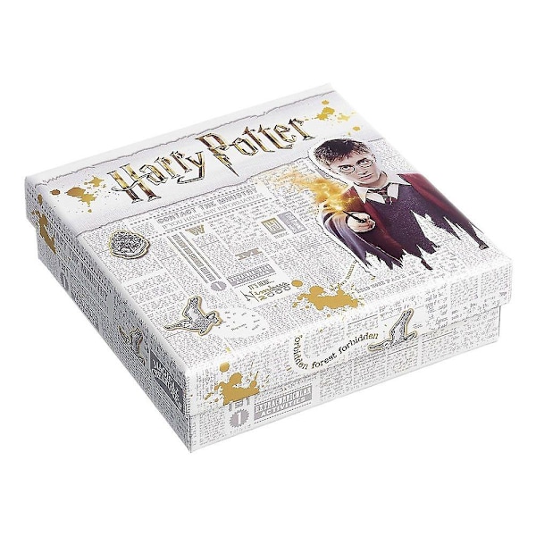 Harry Potter -rannekoru, kuolemanvarjelukset/nuoli/3 loitsuraketta (hopeoitu)